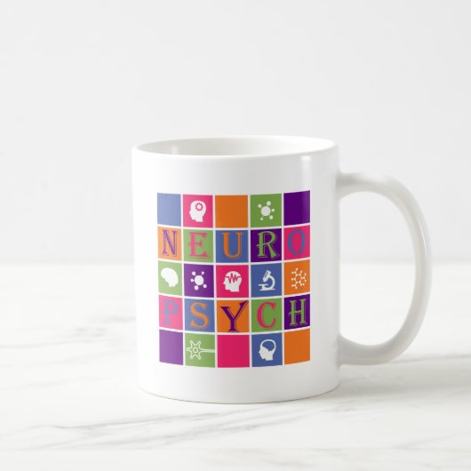 Neuropsychologie - Geschenke für Neuropsychologen Kaffeetasse (Rechts)