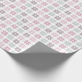 Neurosa, Eukalyptus Poinsettia Blumenurlaub Geschenkpapier (Ecke)