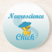 Neuroscience Chick #3 Getränkeuntersetzer (Vorne)