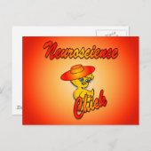 Neuroscience Chick #5 Postkarte (Vorne/Hinten)