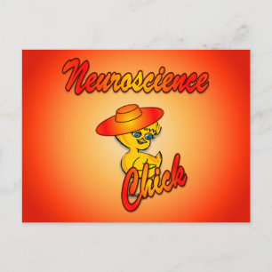 Neuroscience Chick #5 Postkarte