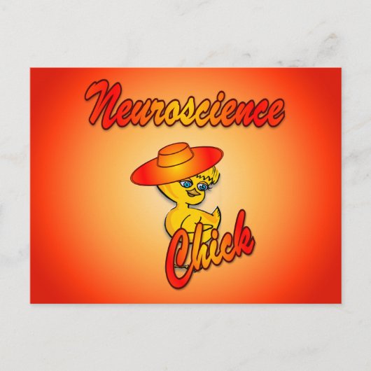 Neuroscience Chick #5 Postkarte (Vorderseite)