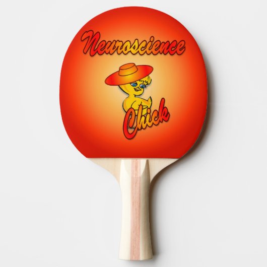 Neuroscience Chick #5 Tischtennis Schläger (Rückseite)