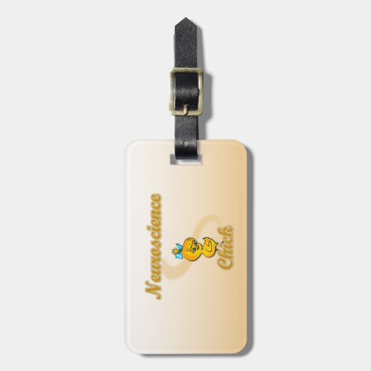 Neuroscience Chick Gepäckanhänger (Vorderseite vertikal)