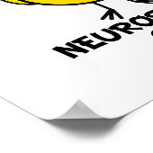 Neuroscience Chick Poster (Ecke)