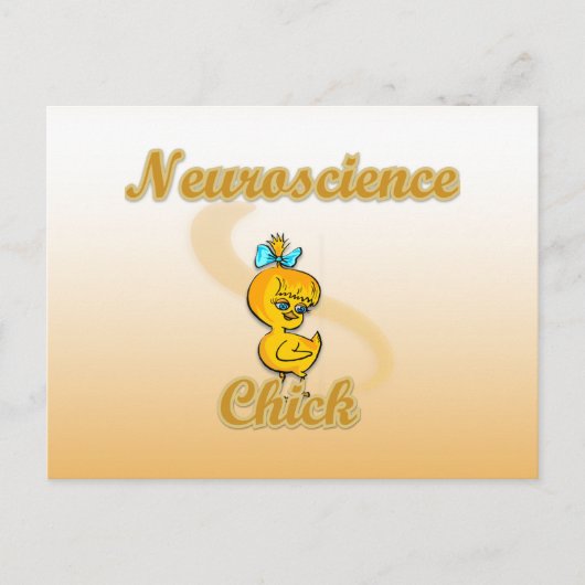 Neuroscience Chick Postkarte (Vorderseite)