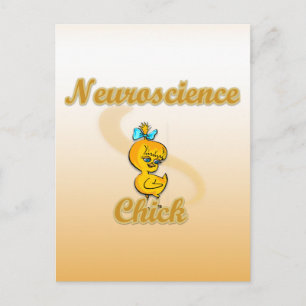 Neuroscience Chick Postkarte