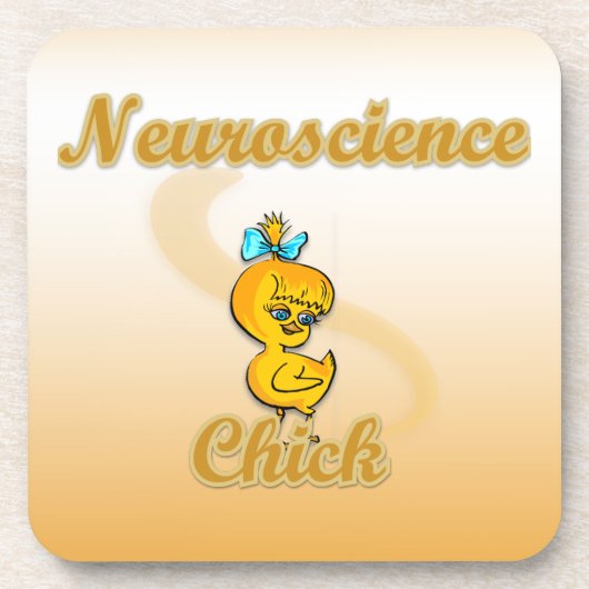 Neuroscience Chick Untersetzer (Vorderseite)