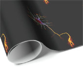 Neuroscience, neuron, science, geschenkpapier (Rolleneckpunkt)