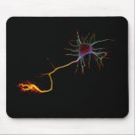 Neuroscience, neuron, science, mousepad<br><div class="desc">Originaler This image i,  the,  result of hard work in the development of my thesis.</div>