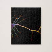 Neuroscience, neuron, science, puzzle (Vertikal)