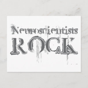 Neuroscience Rock Postkarte