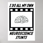 Neuroscience Stunts Poster (Vorne)