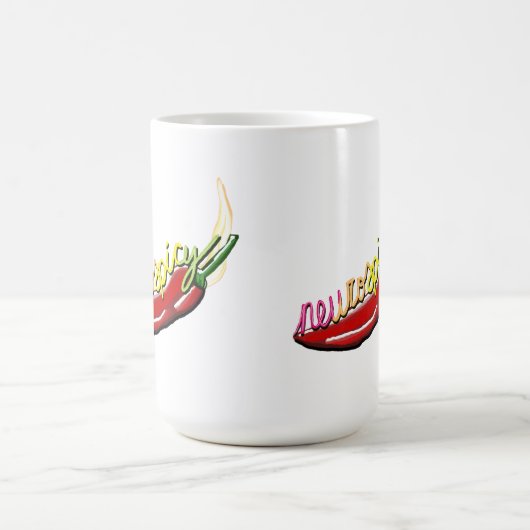 Neurospicie - Neonbriefe mit Pfeffer Verwandlungstasse (Zentrum)