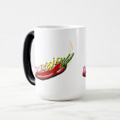 Neurospicie - Neonbriefe mit Pfeffer Verwandlungstasse (Vorderseite Links)