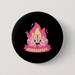Neurospicie Neurovielfalt Adhd Asd Autism Kawaii B Button