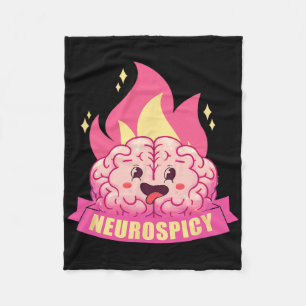 Neurospicie Neurovielfalt Adhd Asd Autism Kawaii B Fleecedecke