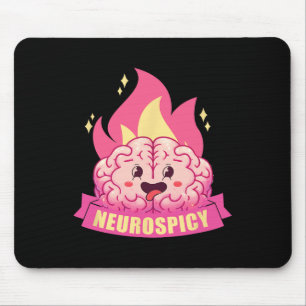 Neurospicie Neurovielfalt Adhd Asd Autism Kawaii B Mousepad