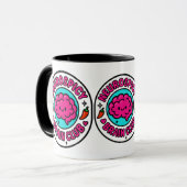 Neurospicy Brain Club Inclusive Neurodivergent Tasse (Vorderseite Links)