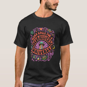 Neurospicy Lustig Neurodivergent ADHD ASD Autismus T-Shirt