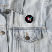 NEUROSPICY Neurodiversität Autismus ADHS Dyslexie Button (Beispiel)