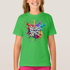 NEUROSPICY Neurodiversität Autismus ADHS Legasthen T-Shirt