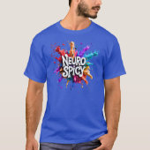 NEUROSPICY neurodiversity autism adhd dyslexia T-Shirt (Vorderseite)