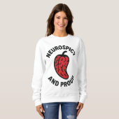 Neurospicy Paprika Sweatshirt (Vorne ganz)