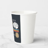 "Neurospicy Pride - Erwachsene Autismus & ADHS Bew Pappbecher (Links)