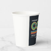 "Neurospicy Pride - Erwachsene Autismus & ADHS Bew Pappbecher (Rechts)