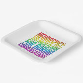 Neurospicy Too Much Flavor ND Plates Pappteller (Gewinkelt)