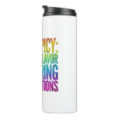 Neurospicy Zu viel Geschmack  Thermosbecher (Nach rechts gedreht)