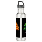 Neurotypical vs. Neurodiverse Edelstahlflasche (Rückseite)