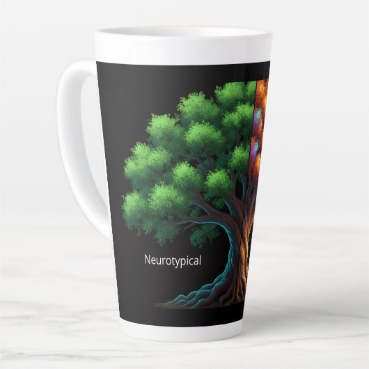 Neurotypical vs. Neurodiverse Milchtasse (Linke Ecke)
