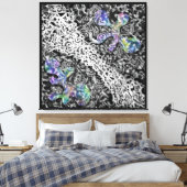 Neurotypisch Leinwanddruck (Insitu (Schlafzimmer))