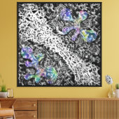 Neurotypisch Leinwanddruck (Insitu (Wohnzimmer))