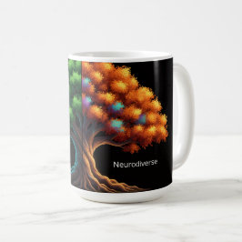 Neurotypisch vs. Neurodivers Kaffeetasse