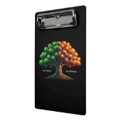 Neurotypisch vs. Neurodivers Mini Klemmbrett (Gewinkelt2)