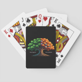Neurotypisch vs. Neurodivers Spielkarten