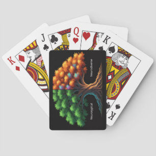 Neurotypisch vs. Neurodivers Spielkarten