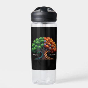 Neurotypisch vs. Neurodivers Trinkflasche