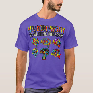 Neuroversität denken anders ADHS Awareness T-Shirt