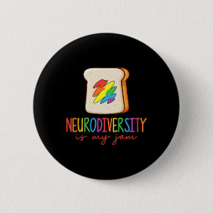 Neuroversität ist mein Jam Adhd Autism Awareness S Button
