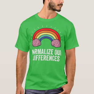 Neuroversität Verschiedene Gehirn ADHS Autismus Aw T-Shirt