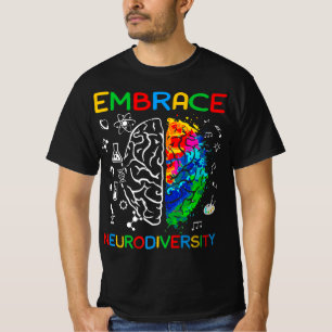 Neuroversity Shirt Embrase ADHD Autismus Bewusstse