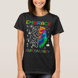 Neuroversity Shirt Embrase ADHD Autismus Bewusstse