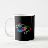 Neuroversity Symbol Rainbow Infinity Autismus Mama Kaffeetasse (Links)