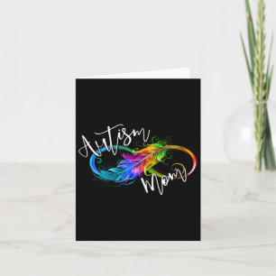 Neuroversity Symbol Rainbow Infinity Autismus Mama Karte