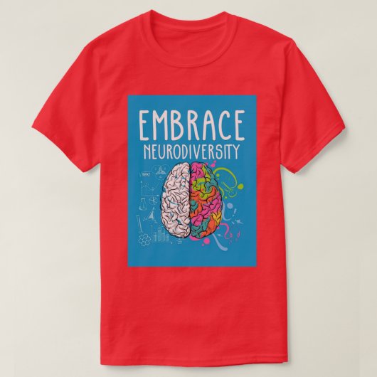 NeuroVielfalt 6 T-Shirt (Design vorne)