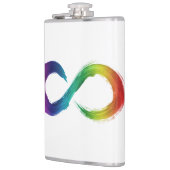 Neurovielfalt (Autismus, Adhd usw.) aus nicht rost Flachmann (Links)